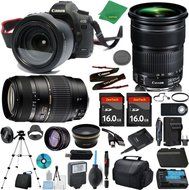 Canon EOS 5D Mark III Camera + 24-105mm STM + Tamron 70-300mm AF + 2pcs 16GB Memory + Case + Reader + Tripod +...