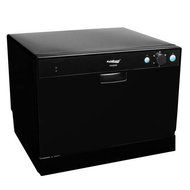 New PDW60EB Small Portable Countertop Compact Dishwasher - 6 Place Setting N3