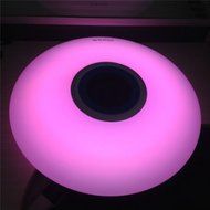 TLTE@ LED Ceiling Lamp with 20W Bluetooth Speaker, Color Change, APP Remote Control,Flush Mount Lighting for Bedroom N8
