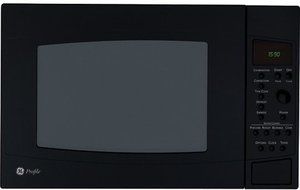 GE PEB1590DMBB Profile 1.5 Cu. Ft. Black Countertop Microwave