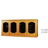 Vinotemp Vino-400credlex-ch 304 Bottle Lexington Series Four Door Wine Cellar Credenza - Glass Doors / Cherry...