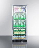 Summit SCR1156 Commercial Beverage Merchandiser with 11 cu.ft. Capacity SS Interior Self-Closing Door and a Digital... N3