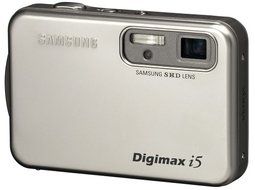 Samsung Digimax i5 5MP Digital Camera with 3x Optical Zoom (Silver)
