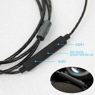 EEEKit 2.5mm to 3.5mm Replacement Stereo Audio Cable Cord Wired Remote w/Microphone Talk For Sol Republic Master... N8