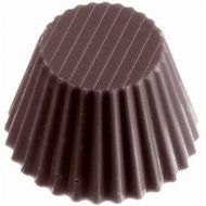 Matfer Bourgeat Polycarbonate Cup Chocolate Molds, Sheet Of 24 380141