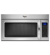 Whirlpool WMH32517AW 1.7 Cu. Ft. White Over-the-Range Microwave N4