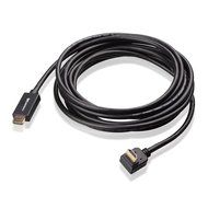 Cable Matters High Speed HDMI Cable with One 90 Degree Elbow 15 Feet - 3D and 4K Resolution Ready N13
