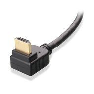 Cable Matters High Speed HDMI Cable with One 90 Degree Elbow 15 Feet - 3D and 4K Resolution Ready N14