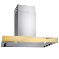 FIREBIRD 36" European Style Wall Mount Stainless Steel Range Hood Vent W/Push Button Control N5