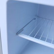 122L Double Door Ice Cream Top Freezer Milk Fruits Beer Soda Beverages Refrigerator Mini Cooler Home Office Apartment... N6