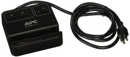 APC P3U3B Essential Surge Arrest, 3 Outlets, 3 USB Charging Ports, 120V, Black N3