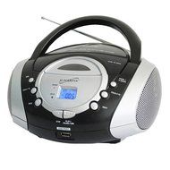 Supersonic Portable Audio System with USB Card Slot SC-508 SC-508Silver