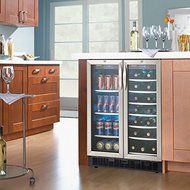 Danby Silhouette 24In Stainless Steel Beverage Center Built-In Wine/Beverage Cooler - DBC2760BLS N3