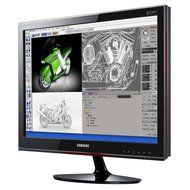 Samsung P2450H 24-Inch Widescreen Touch of Color LCD Monitor - Rose Black