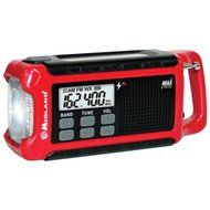 Midland ER200 Dynamo Crank Radio Emergency Weather Alert AM/FM Red Electronic Accessories
