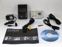 SVP XThinn 12 VX Silver 12MP Digital Camera/Camcorder N2
