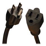 Tripp Lite Power Extension Cord, 13A, 16AWG (NEMA 5-15P to NEMA 5-15R) 6-ft.(P024-006-13A)