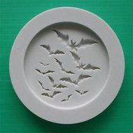 Halloween Bats - Silicone Icing Moulds for Cake and Cupcake Decoration