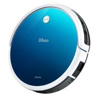 Dibea GT100 Aurora Planned Robot Vacuum Cleaner with Dry &amp; Wet Mop Gyroscope Navigation, Blue N4