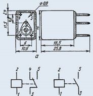Relay RES-10 14.01 2A 500V USSR 3 pcs N2