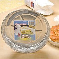 Taras Gifts Foil Round Cake Pans - Case of 24 N3