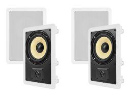 4) VM Audio Elux 8-Inch 270W 2 Way In-Wall Surround Sound Home Speaker (Four) N4