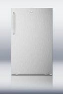 Summit FF511L7CSS: Commercially listed 20" wide built-in undercounter all-refrigerator in complete stainless steel... N2
