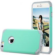 iPhone 6s, 6 Case, [4.7 Inch] HLCT Slim Fit Thin, Soft Interior Silicone Bumper &amp; Hard PC Back, Shock-Absorption... N2