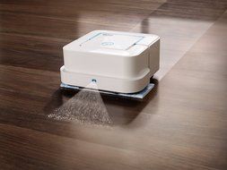 Braava Jet 240 Mopping Pad Robot, iRobot, Automatic Floor Cleaner, B240020 Robotic Mop (Complete Set) w/ Bonus... N6