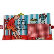 ShungHO Animal Tails Cloth Book Toy Baby Developmental Books Learning Education Gift Toy N2