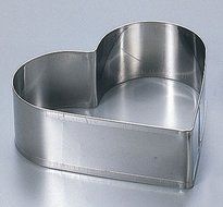 Tanaka for bread machine Works stainless Deco Cercle heart-shaped 21cm
