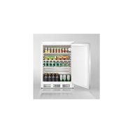Summit Commercial 5.5 cu. ft. Refrigerator in White w/ Front Lock, SS Door &amp; Horizontal Handle FF7L N3