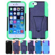 iPhone 6s, 6 case, HLCT Soft Interior Silicone Bumper, Hard Shell PC Back, Shock-Absorption Hybrid Dual-Layer... N10