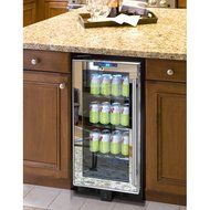 Vinotemp VNTVT-BC32TSSM-L VT-32 Mirrored Beverage Cooler N7