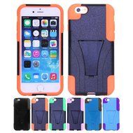 iPhone 6s, 6 case, HLCT Soft Interior Silicone Bumper, Hard Shell PC Back, Shock-Absorption Hybrid Dual-Layer... N18