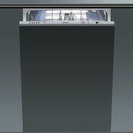 Smeg ST8646U 24" Fully Integrated Dishwasher with 13 Place Settings Hidden Electronic Control Panel Self-Balancing...