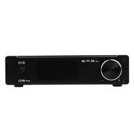 SMSL Q5 Pro 2x45W Remote Control Digital Power Amplifier USB COAX OPTIC Input 192KHZ 44Bit Color Black N4