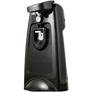 Brentwood Appliances J-29B Can Opener with Chromed Built-In Bottle Opener &amp; Knife Sharpener, Black
