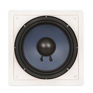 Blue Octave RW10 In Wall 10" Passive Subwoofer Speakers Home Theater 3 Sub and 3 Amp Set N5