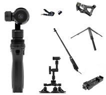 DJI Osmo Everything you need Bundle: Fully stabilized 4K, 12Mp Camera with DJI Bike Mount, Tripod, universal mount...