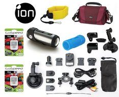 iON Speed Pro 14MP 1080p Full HD Action Camera with Automotive and Bike Mounts (Wi-Fi) Westcoast Surf Bundle w...