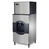 Ice-O-Matic ICE0406FW--CD40130 523 lb 30" Water-Cooled Ice Machine w/ Hotel Dispenser
