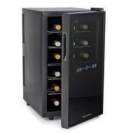 Wine Enthusiast Silent 18 Bottle Two-Temp Touchscreen Wine Refrigerator N3