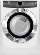 Electrolux White Front Load Laundry Pair with EFLS517SIW 27" Washer and EFME517SIW 27" Electric Dryer N3