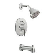 Moen T2703 Level Posi-Temp Tub and Shower Trim Kit without Valve, Chrome by Moen