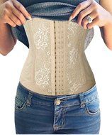 Junlan Waist Trainer Cincher Tummy Slimmer Breathable Shapewear Girdle N4
