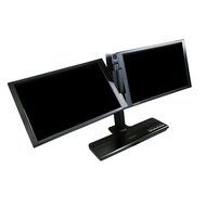 EVGA 200-LM-1700-KR InterView Monitor Dual 17-Inch Widescreen Monitor LCD 1400X900 500:1 8MSREFER...