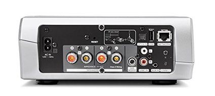 Denon HEOS Wireless Amplifier Bundle with Boston Acoustics Voyager 60 Outdoor Speakers (White) N4