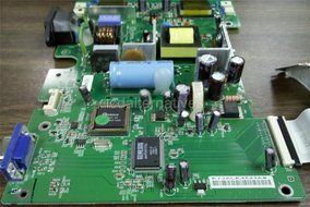 Repair Kit, Dell E173FPf, LCD Monitor, Capacitors, Not the Entire Board
