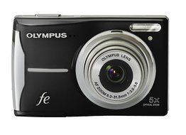 Olympus FE-46 12MP Digital Camera with 5x Optical Zoom and 2.7 inch LCD (Pearl Black)